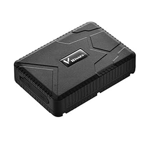 Winnes GPS Tracker, Auto GPS Tracker Standby-tijd 120 dagen GPS Locator Realtime voertuigtracker GPS / A-GPS / LBS…