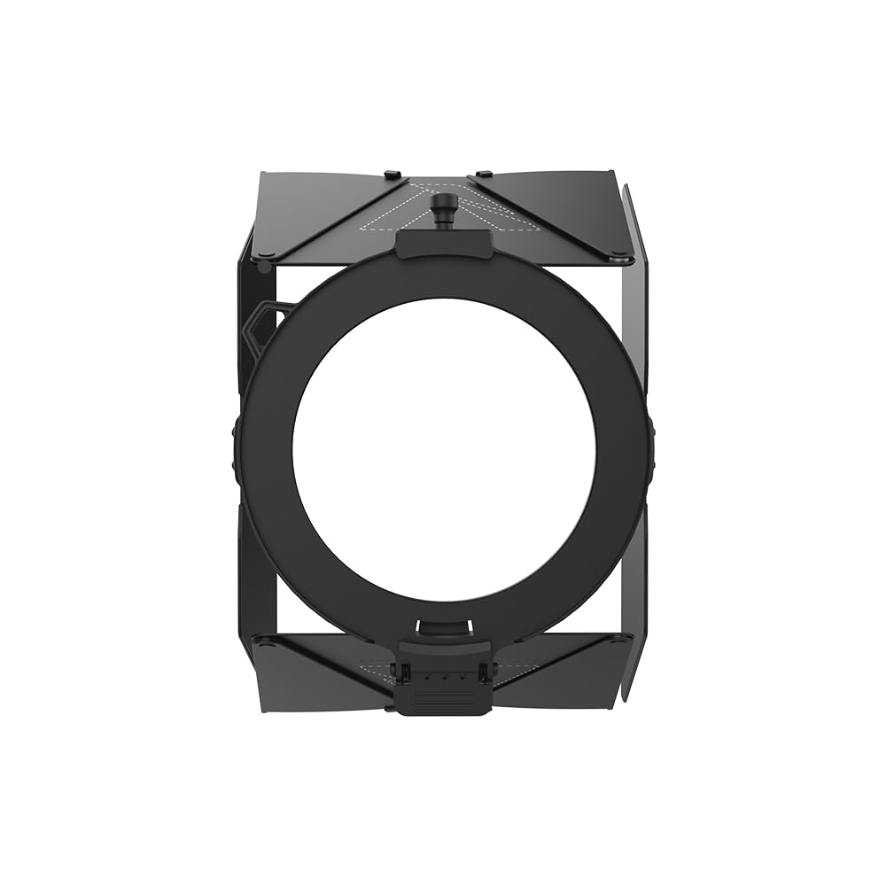 Aputure CF4 Porte Barn - Attacco per controllo della luce a 8 ali per CF4 Fresnel, progettazione del fascio di luce e controllo della luce diffusa, compatibile con scrim standard da 5"