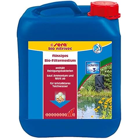 sera Pond Bio nitrivec 5 Liter - Das Flüssigfiltermedium der Extraklasse, flüssiges Biofiltermedium, enthält Reinigungsbakterien Cover