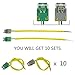 HWATPS 77900TBAA11 Steering Wheel Hairspring Connector Wire Harness Cable for (10 Sets)* for Honda Civic 16-1977900-TBA-A11
