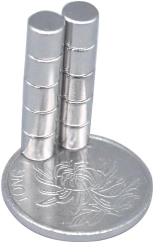 50/100/200pcs 6x6 mm Mini Small circular 6mmx6mm Fridge Neodymium Dia 6x6mm Permanent 6 * 6 magnet(200pcs)