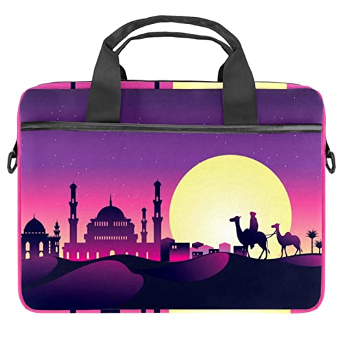 Sac ordinateur portable City Sky Night fini les rayures sur 14p