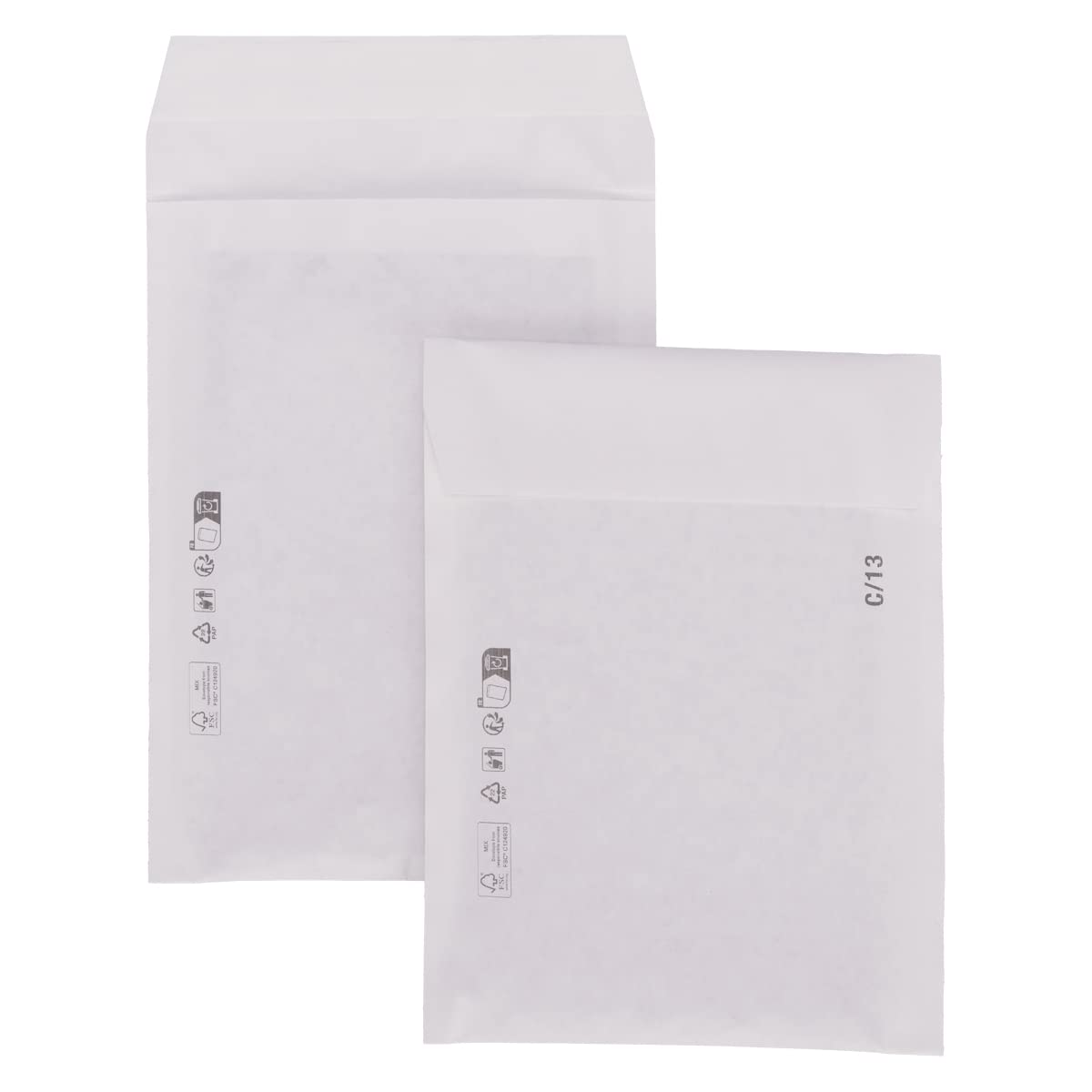 verpacking 100 buste per spedizioni in carta, 170 x 225 mm, formato A5, con imbottitura in carta, ideali per l'ambiente