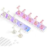 BQAN 2 Set Nail Holders for Painting Nails, Aurora Acrylic Nail Stand for Press on/Fake Nail Tips...