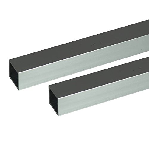 アルミ角パイプ 2mm厚　70角（70ｘ70mm） シルバーアルマイト 　10本セット　 Amazon | 安田 アルミ角パイプ 2m 2.5x70x70mm シルバー 2本組 | 棒
