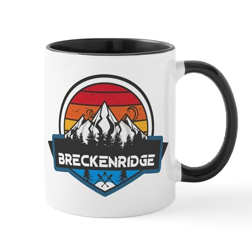 CafePress Breckenridge Ski Resort Mug 11 oz Ceramic