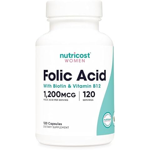 Nutricost Folic Acid for Women Cover