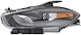 KarParts360 Compatible With Dodge Dart Headlight Assembly 2013 2014 2015 Driver Side | Halogen | Black Interior CH2502240 | 68085141AL