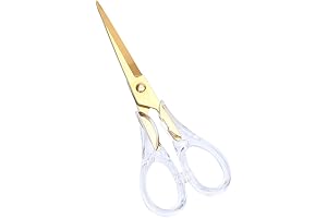 Stylish 6.3" Sirmedal Multipurpose Gold Scissors