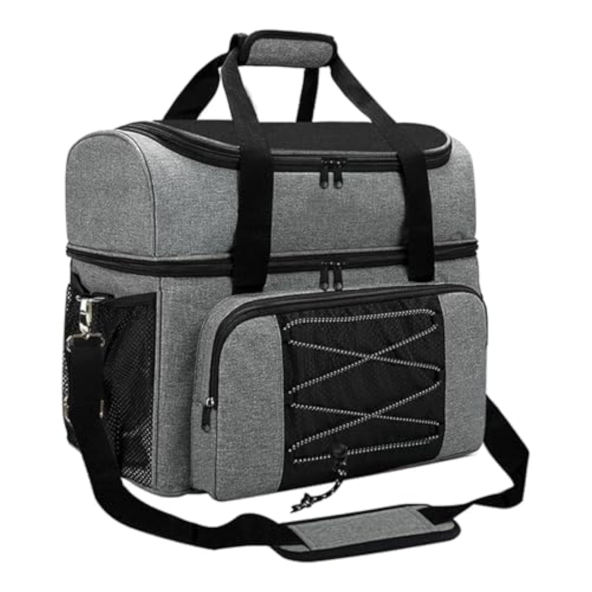 Bowling Bag Shoes Carrier with Adjustable Zipper Tote