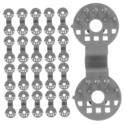 Beatifufu Sunshade Net Clips 40pcs Shade Fabric Fixator Clamp Quick Install for Garden Greenhouse Outdoor Use