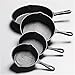 SLCHJXS Cast Iron Pan Skillet Frying Pan Non- Stick Pancake Pan Gas Stove Wok Pan Home Garden Cast Iron Cauldron Egg Pan (Color : 20cm)