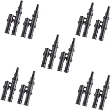 5Pcs Solar Panel Y Branch Connector 2 to 1 Connectors for Solar Panels Parallel Coupler Combine IP68 Waterproof 70A 1500V 5Pairs MMF+FFM