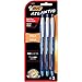 BIC Atlantis Bold Retractable Ball Pen, Bold Point (1.6mm), Blue, 3-Count