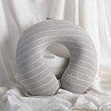 Diseño ergonómico: la almohada puede proporcionar un soporte perfecto para el cuello y la cabeza. Tiene la función de proteger la columna cervical. Puede proteger la columna cervical durante el almuerzo y los viajes de larga distancia. La espuma de memoria especial puede efectivamente rebotar y proteger la columna cervical, y disfrutar de un buen sueño. Apto para adultos y niños.