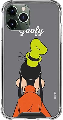 Skinit Clear Phone Case Compatible with iPhone 12 Pro - Officially Licensed Disney Friends Goofy Backwards Design