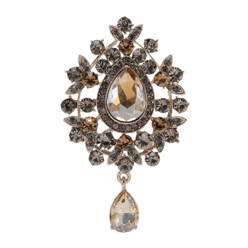 Broche para mujer de diseño elegante y aleación duradera de alta moda