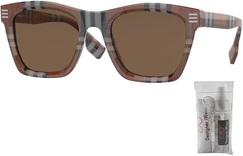 Miniatura 2 de Cooper BE4348 - Gafas de sol cuadradas para hombre + paquete con kit de gafas de cortesía de diseñador iWear