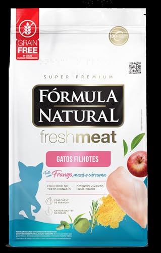 Fórmula Natural Fresh Meat Ração Seca Para Gatos Filhotes Sabor F...