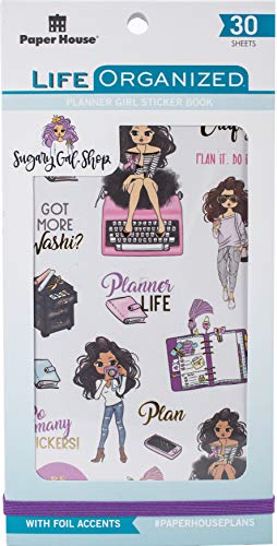 Paper House Productions Tienda Libro Azul, Planner Chica - Azúcar Gal, talla única
