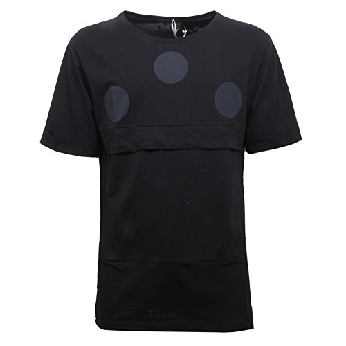 T-Shirt Men MITAD B6013 maglia nero pour look urbain