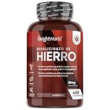 Hierro Suplemento 28mg - 400 Comprimidos - En...