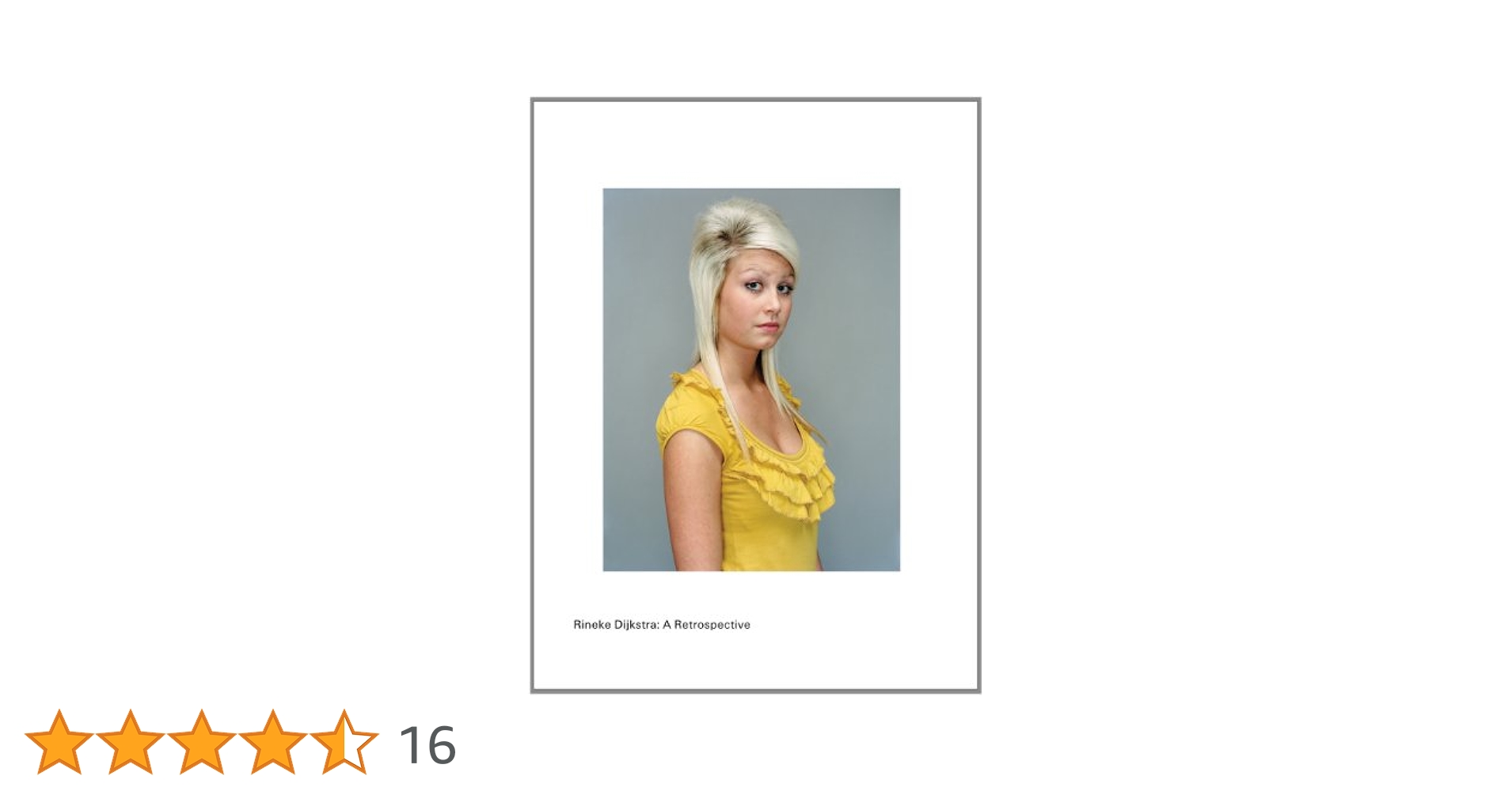 アート・デザイン・音楽 Rineke Dijkstra: A Retrospective Amazon.com: Rineke Dijkstra: A Retrospective: 9780892074242