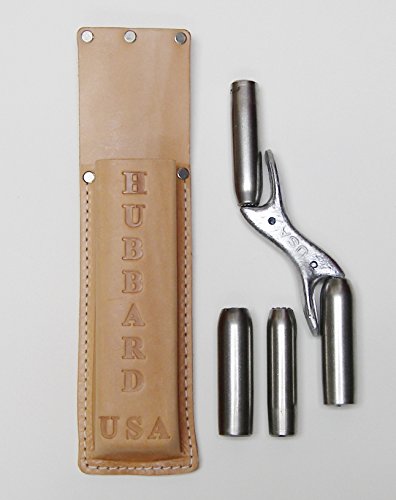 Hubbard Jointer Leather Pouch Plus 1 Jointer Assembled With 7/8-3/4 Blade And (1) Extra 7/8 Blade (1) 3/4 (Bulk Packaging)