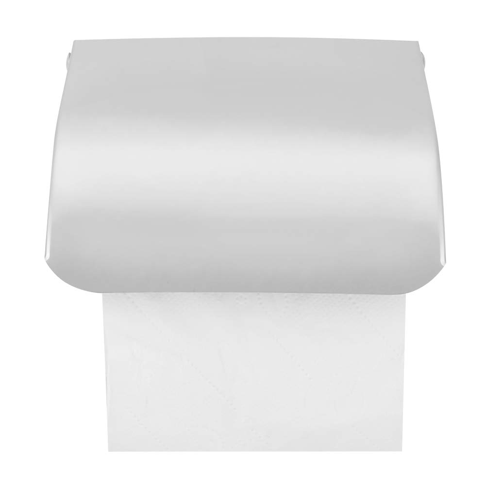 Garosa Toilettenrollpapierhalter, Edelstahl -Badezimmer -Tissue Regal mit Lagerung für die Heimrestauralbar und die öffentliche Toilette, die aus Robustem Material Gebaut Wurde