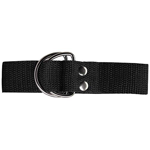 ADAMS USA Schutt Sports Football Web Belt, Black, 1" Wide
