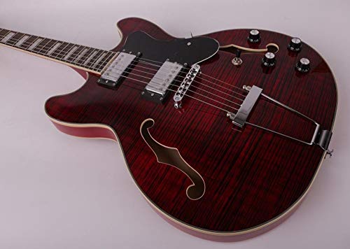 Gitaren Jazz Hollow F Gat Maple Electric Guitar Acoustic Steel String Guitars Klassieke Gitaar elektrische gitaar LYNLYN… - Image 4