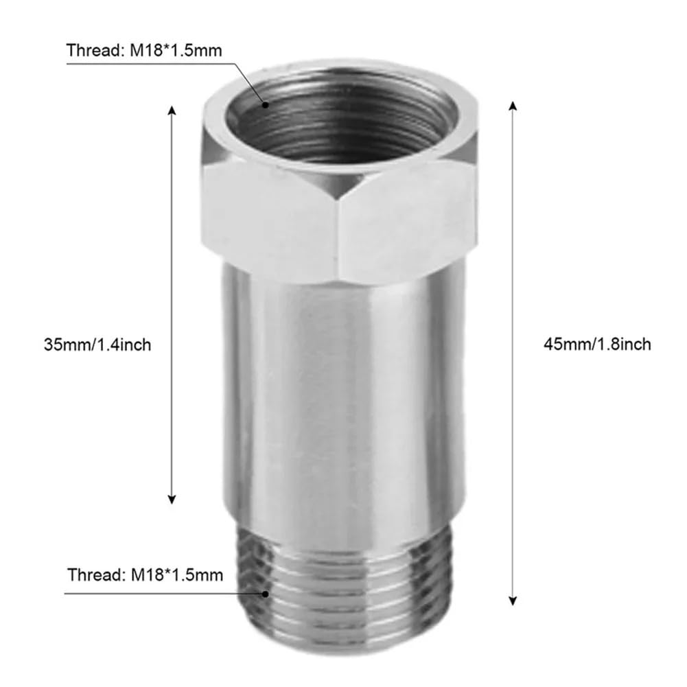 Lambdasonde 20-1PCS M18X1,5 Sauerstoff O2 Sensor Extender O2 Sauerstoff Sensor Spacer