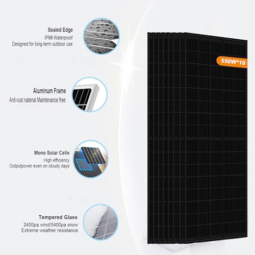 Solar panel system 5kW