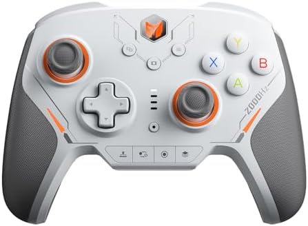 BIGBIG WON BLITZ2 Wireless Controller, 16 Fully Mechanical Micro Switch, 2000Hz Report Rate, TMR Electromagnetic Joysticks, PC Controller for PC/Switch/iOS/Android