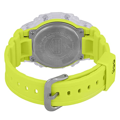 Image of Casio G-Shock DW-5600GL-9DR Digital Dial Lime Green Resin Strap Men's Watch Shock and 200M Water Resistant G1360