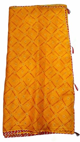 Image of Lado Rani Kota Doria Cotton Silk Flower Print sarees with blouse