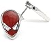 Marvel Comics Spider-Man Red Enamel Face Stud Earrings