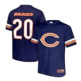 Ultra Game NFL Official Adults Super Soft Vintage Game Day Jersey Shirt - Unisex, Chicago Bears, Team Color 2023, X-Large