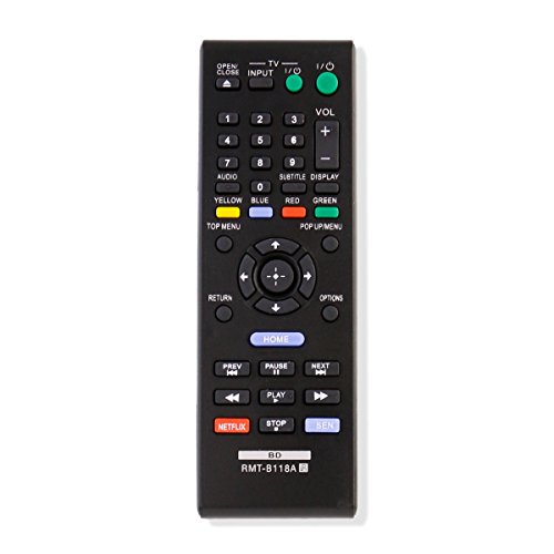 New Rmt-B118A Remote Control Fits For Sonybdp-Bx39 Bdp-S1100 Bdp-Bx18 Bdp-S185 Bdpbx3100 Blu-Ray Disc Player #TOP29