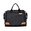 FANDARE Retro Schoudertas Canvas Messenger Bag voor Mannen Crossbody Tas Handtas fit 12.9 inch Laptop Business Satchel…