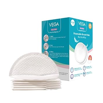 Buy Vega Baby & Mom Breast Pad 48 pcs + 2 pcs Free - Ultra Thin