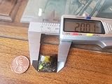 Radioactive Uranium Ore Pyramid for Science, Collecting, Safe Handling of Radioactive Material. Geiger Check, Cloud Chamber, Uranium Glass... (Extra Small)