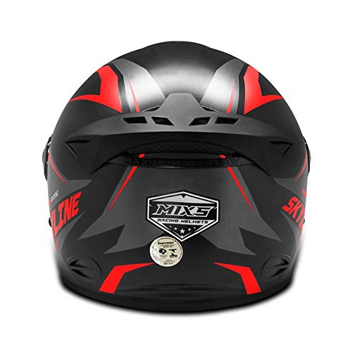 Capacete MIXS MX2 Skyline 62 Vermelho