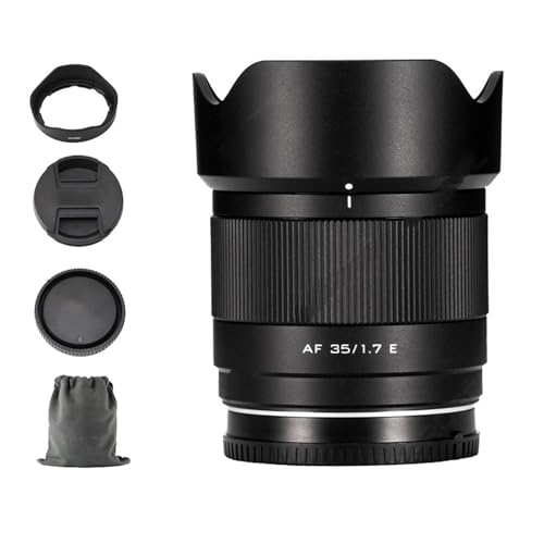 ݊܂xmtC X}Eg 15mm 25mm 35mm 56mm F1.7 APS-C I[gtH[JXYZbgɑΉ(AF 35mm F1.7 Air,E-mount(APS-C))