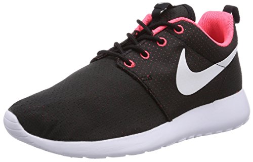 Nike Rosherun, Baskets Mode Femme - Noir (Black), 36.5 EU