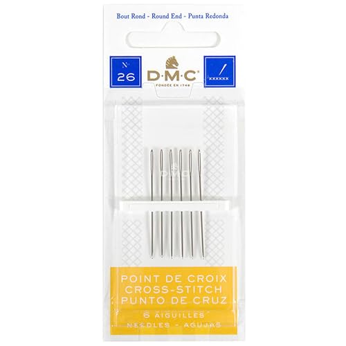 DMC Size 26 Cross Stitch Needles(6)