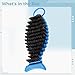 Cleaning Brush, Fish-Shaped Bendable Stiff Brush, Boar Bristle Nylon, 7.5 X 2.6 in