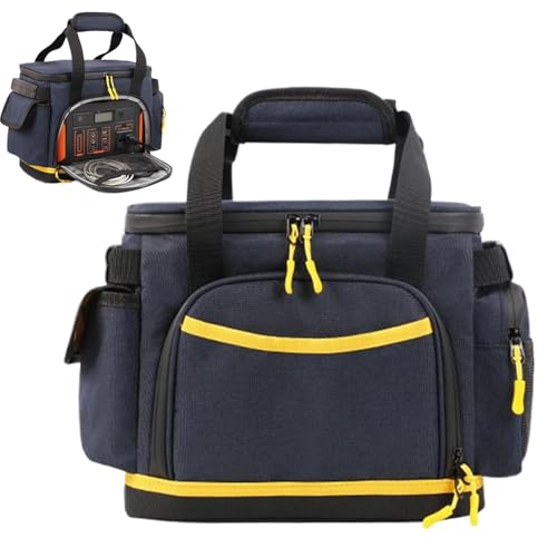 Almacenamiento de cables de carga para estación de alimentación portátil antiestático