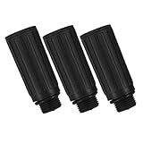 EXHUMKY 3 Stück Entlüftungskappen Für Luftkompressoren Aus Langlebigem Kunststoff Schnellkupplungen Zubehör Für Kompressorwartung Und Instandhaltung Universell Einsetzbar