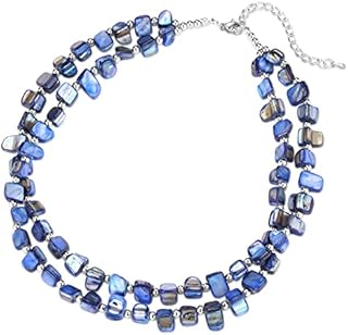 BULINLIN Boho Shell Beaded Necklaces Colorful Layered Beach Seashell Necklace Costume Jewellery Gifts for Women